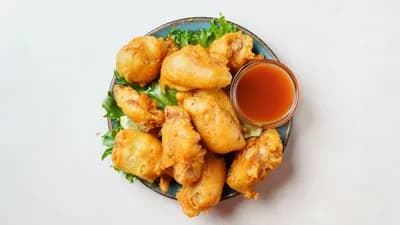 7. Friteeratut kanansiivet 6kpl