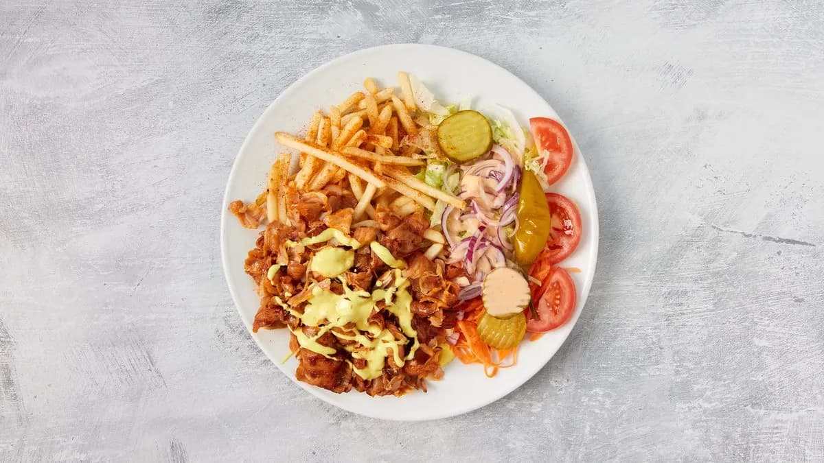 Kanakebab ranskalaisilla