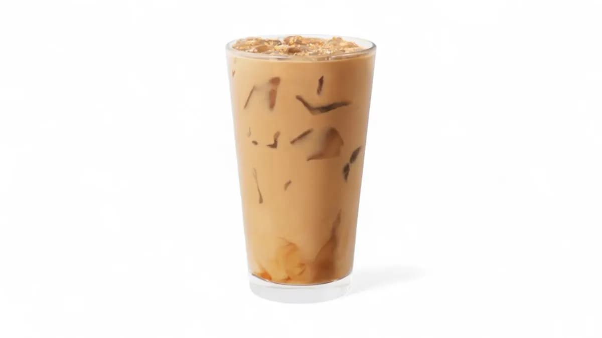 Iced Toffee Nut Latte