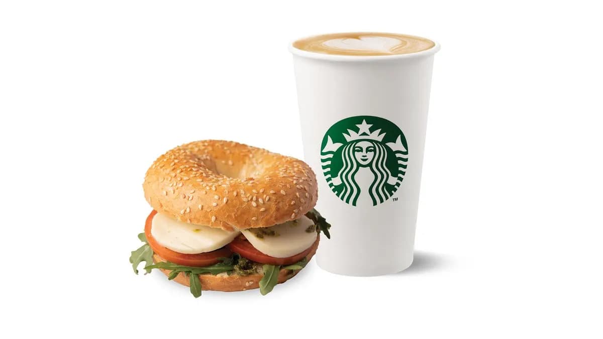 Valitsemasi leipä + Grande latte/cappuccino