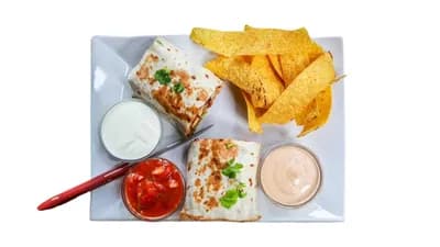 Halloumi cheese burritto