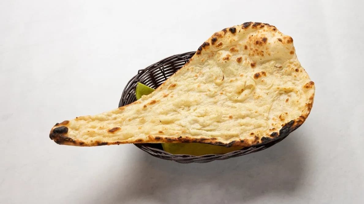 Valkosipuli naan