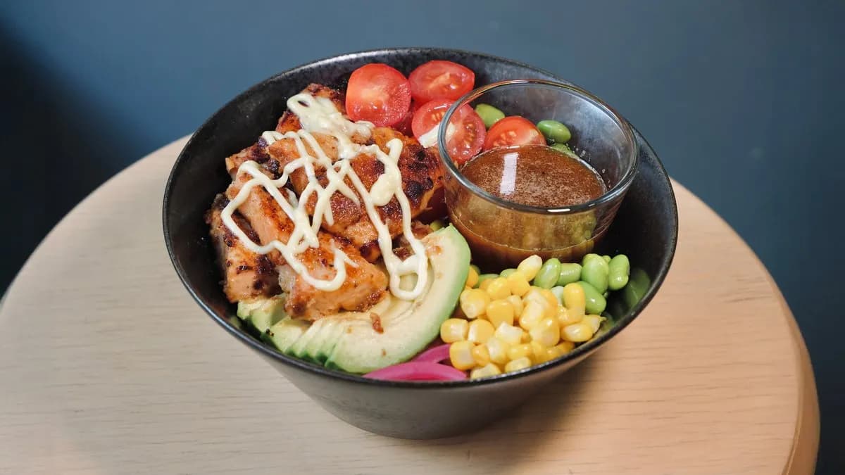 Aburi Salmon Bowl (Warm)