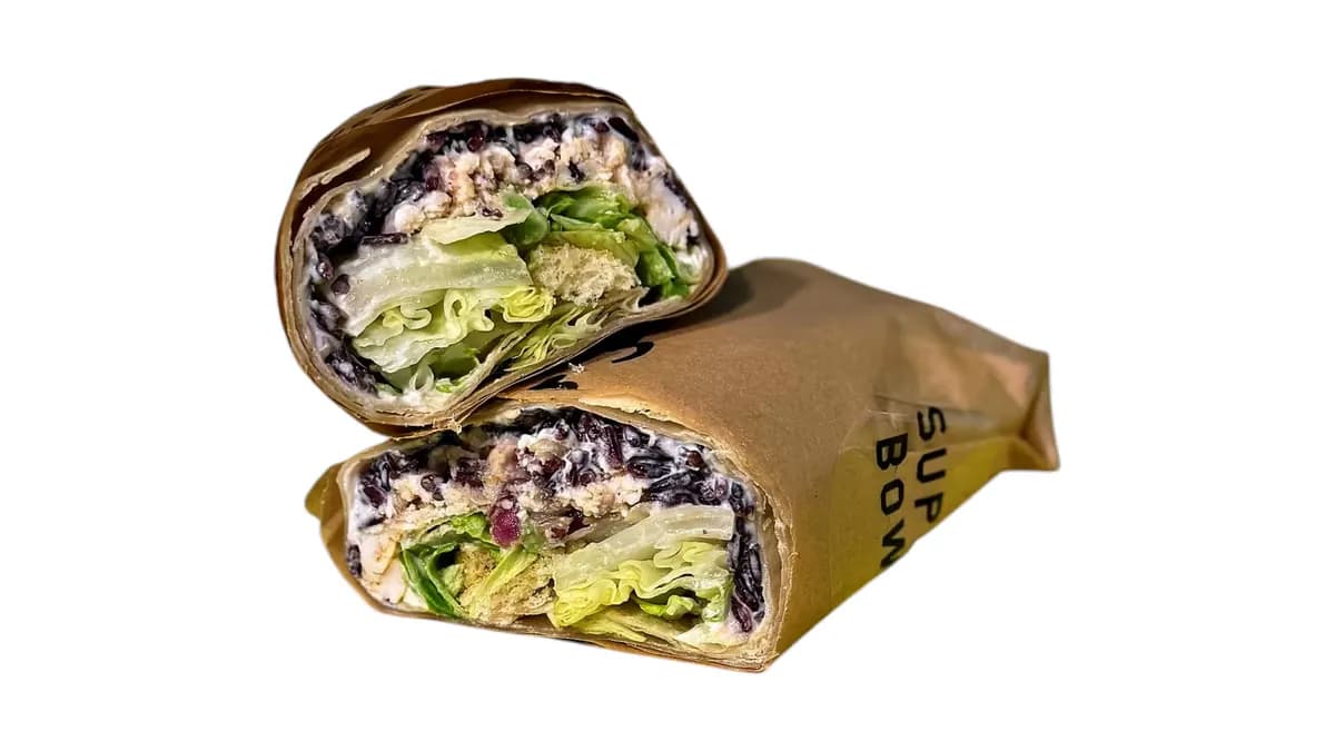 Super Salad Wrap - Salmon Caesar UUTUUS!