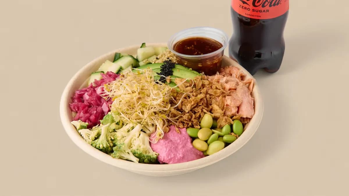 Special Salmon + Coca Cola Zero 0,33l