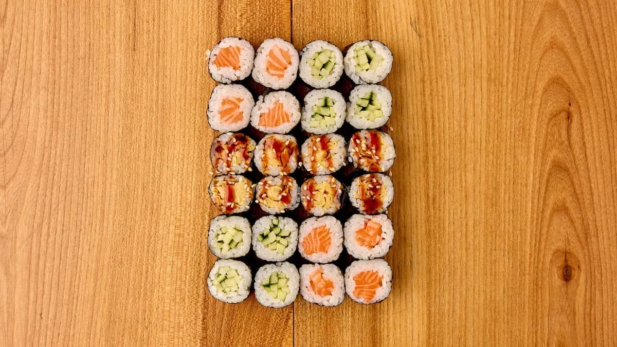 Nro 6. Hosomaki lajitelma 24 kpl