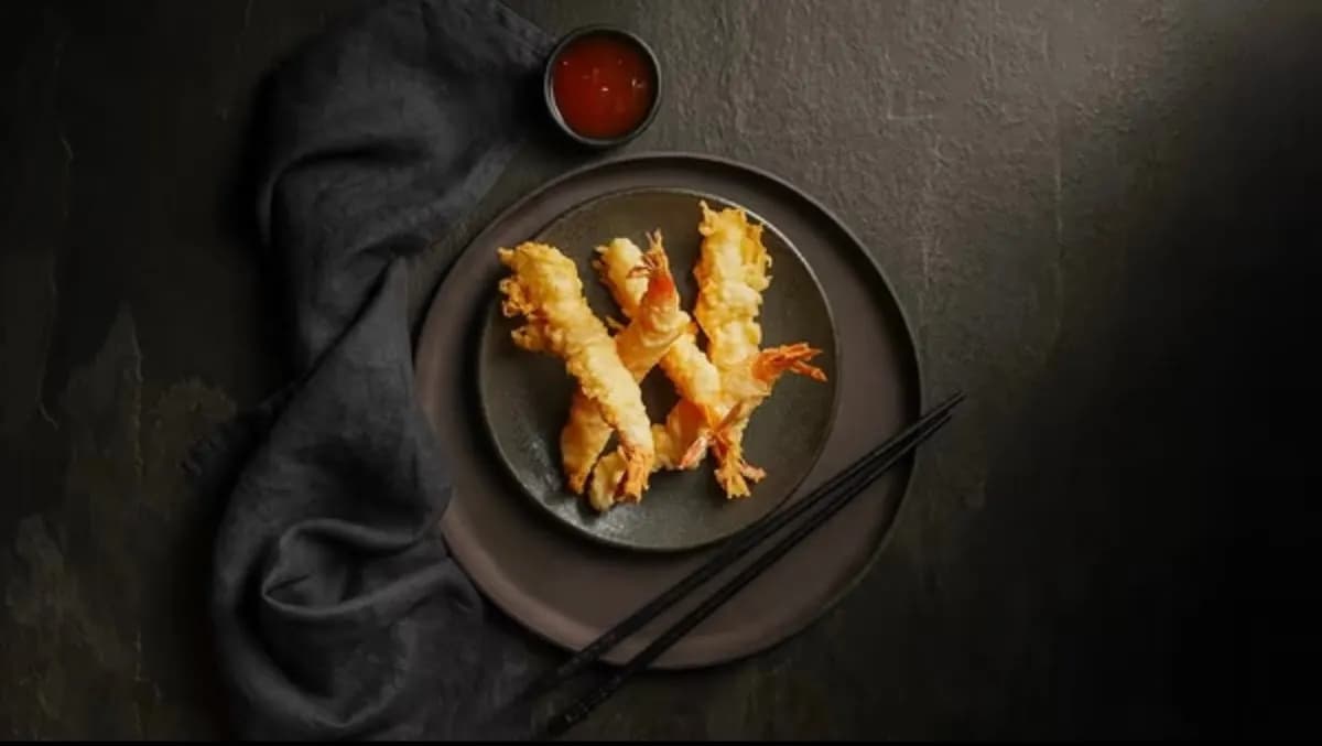 Tempura jättikatkaravunpyrstö 3kpl sis. dippi