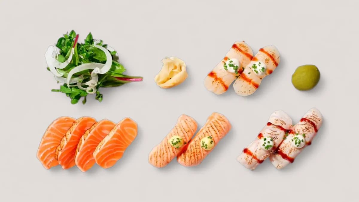 Supreme set 10 pcs + salad