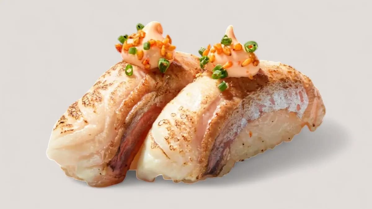 Spicy whitefish nigiri 2 pcs
