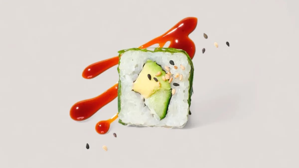 Vege-shisomaki 8 pcs