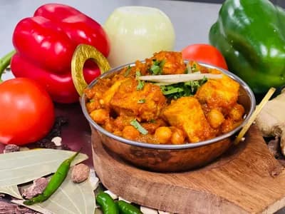 TOFU CHANA MASALA