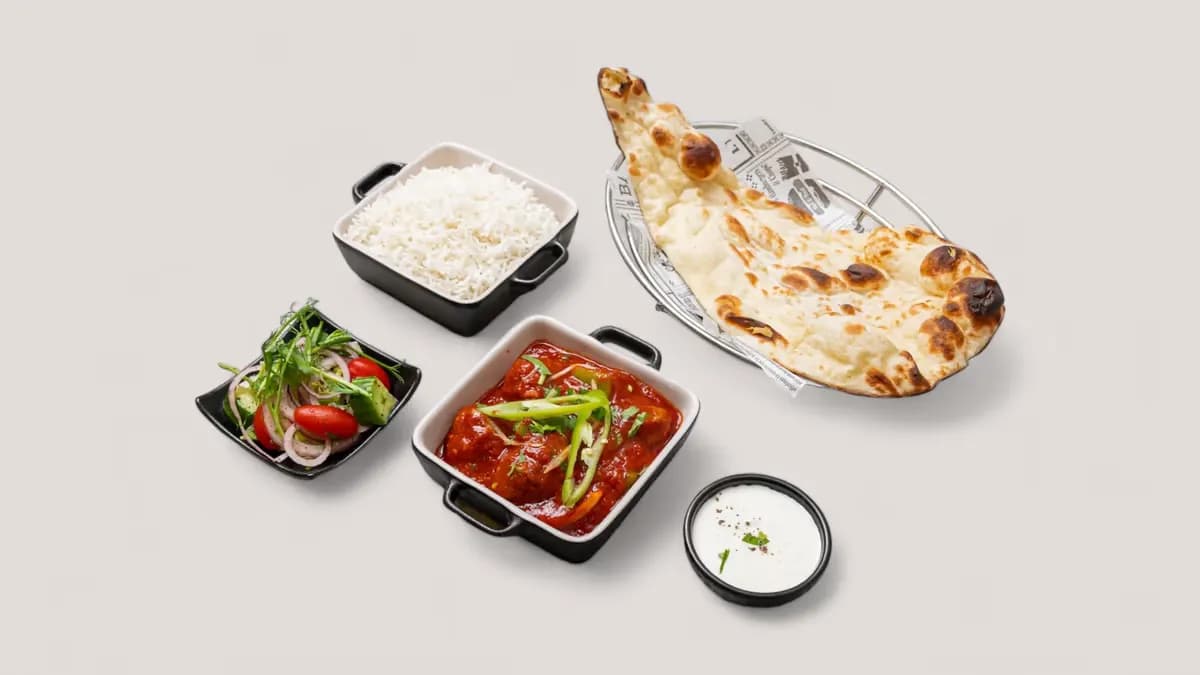 Mughlai Kofta (M, G) 🌶️🌶️ + Coke 0.33