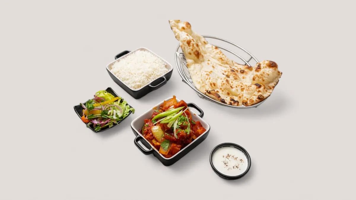 Chili Tofu (V) 🌶️🌶️🌶️+ Coke 0.33