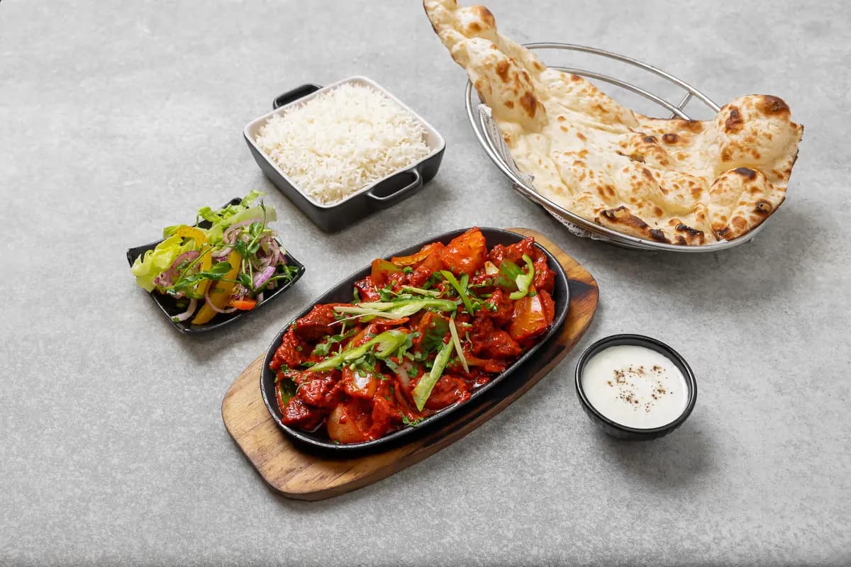 Mutton Tikka Sizzler ( G.L )