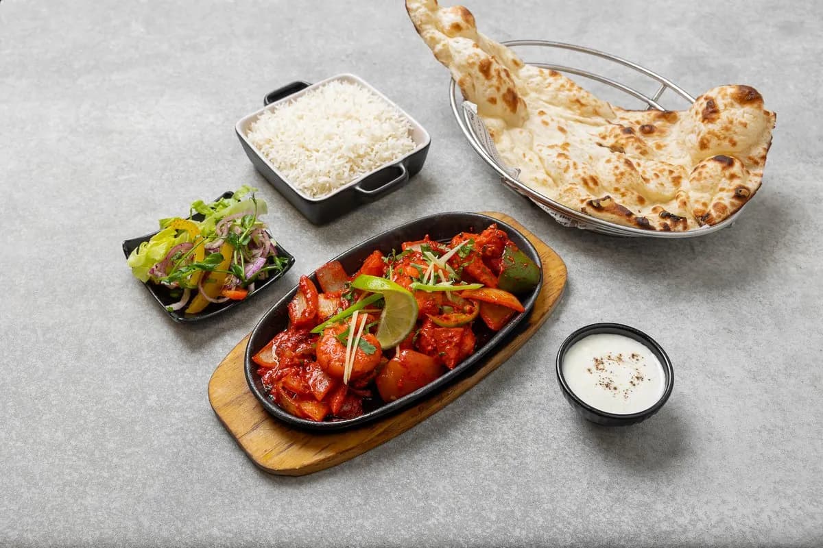 Tandoori Prawns (L,G) + Valitse Juoma