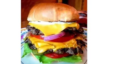 Classic Beef Burger + Chunky Fries + Coke Zero