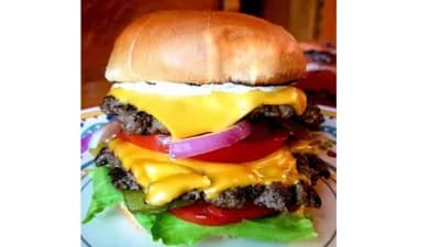 Classic Beef Burger + chunky fries