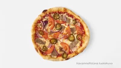 Vöner perhepizza