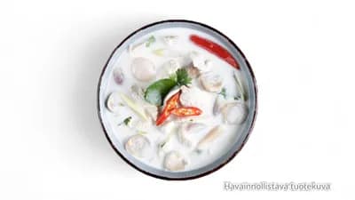 Tom kha kai - kanakeitto kookosmaidossa 🌶