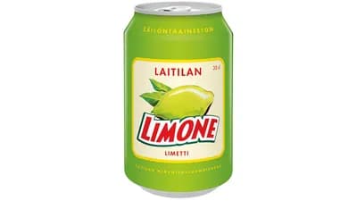 Laitilan Limone 0,33L limetinmakuinen limonaadi