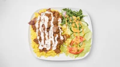 Kebab riisillä