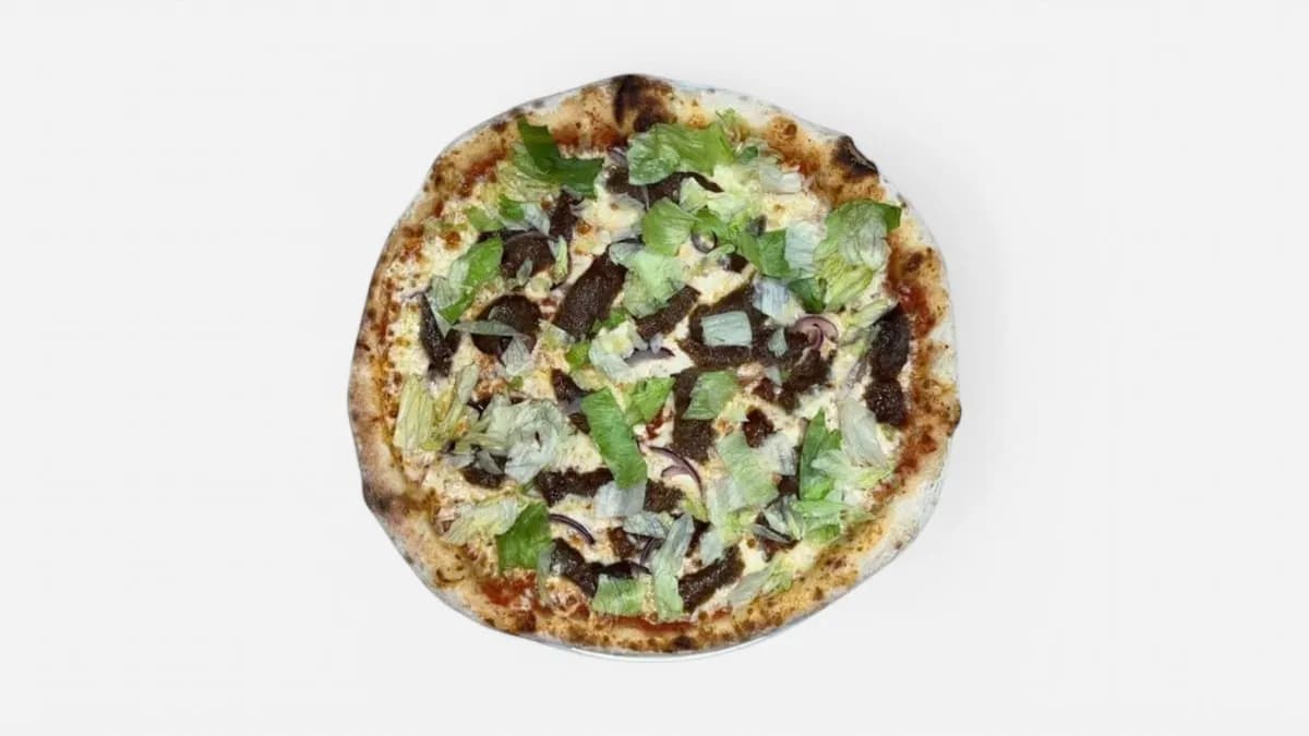Kebab Pizza