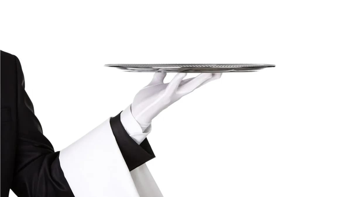 Yksi Tarjoilija Tapahtumaasi