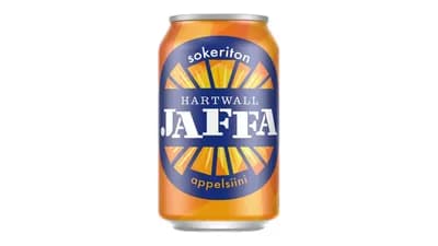 Hartwall Jaffa Appelsiini Sokeriton virvoitusjuoma 0,33 l