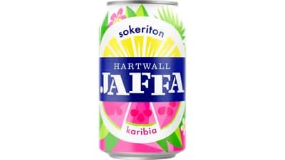 Hartwall Jaffa Karibia Sokeriton virvoitusjuoma 0,33 l