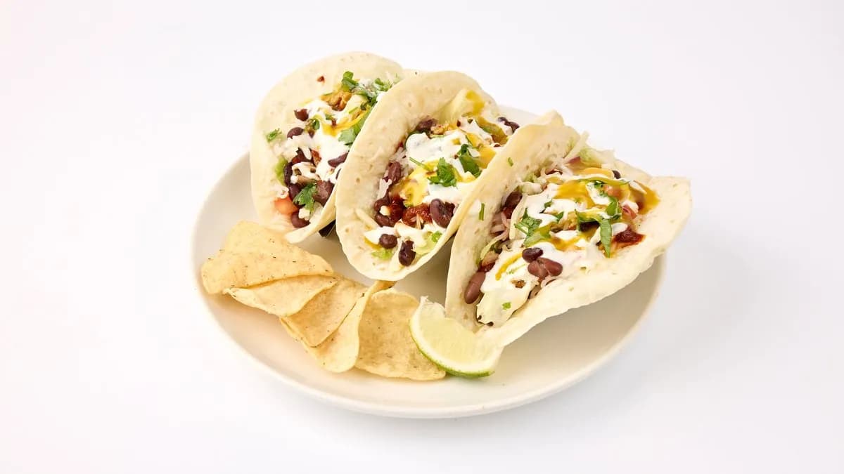 Pulled Oats Tacos (3 kpl)