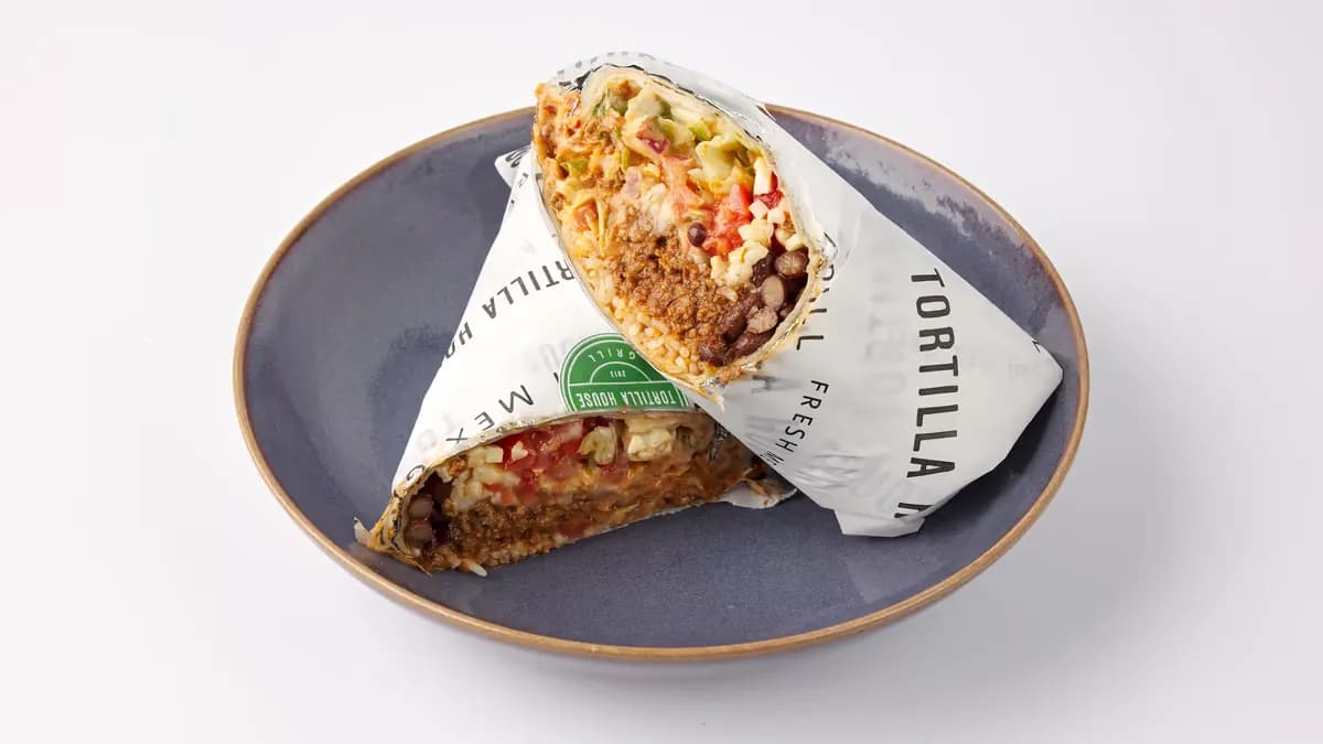 House Beef Burrito