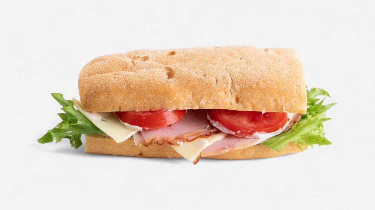 Gluteeniton Kinkku-juusto patonki