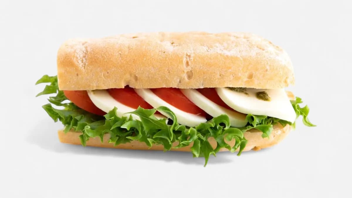 Gluteeniton Tomaatti-Mozzarella patonki