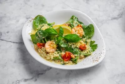 RISOTTO SCAMPI E SPINACI (L)