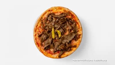 Vöner perhepizza