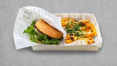 13. Spicy Vegan burger