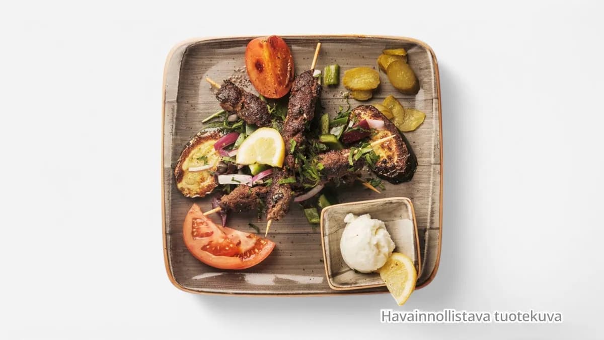 Intialainen Seekh Kebab