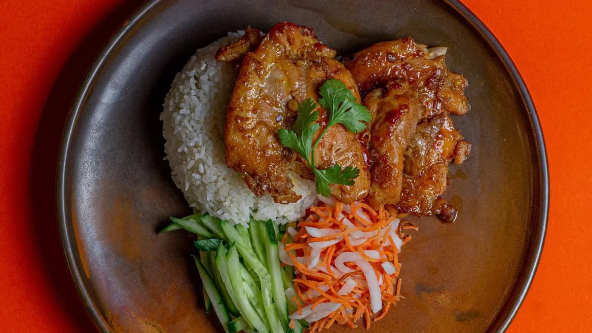 BBQ CHICKEN AND EGGPLANT