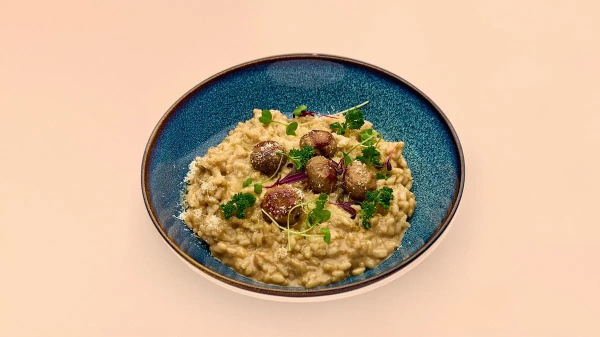 Sitruksinen pinaattirisotto