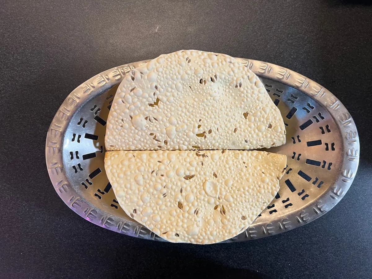 Papadum(ohut rapea leipä)/3kpl
