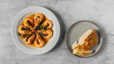 Grilled Tiger Prawns