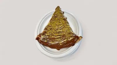 Suklaatäytteinen crepe