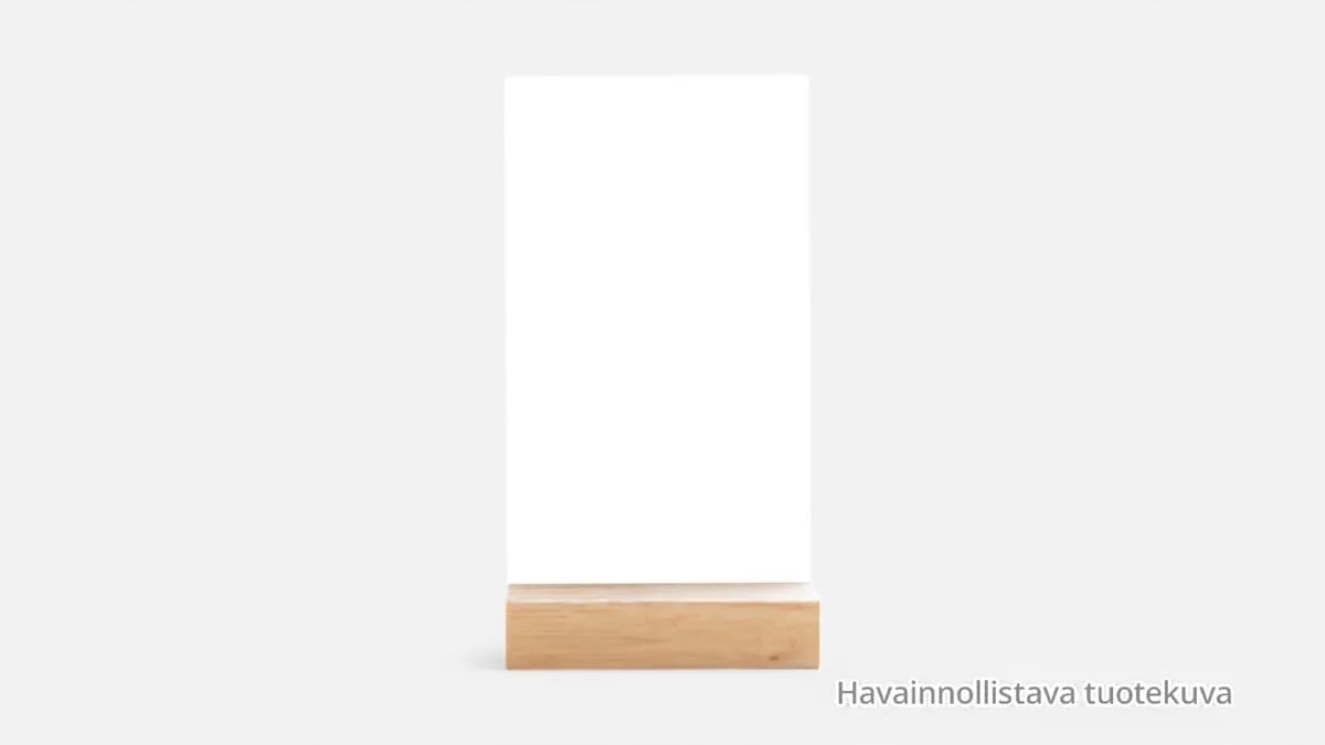 Menukortti pöytään