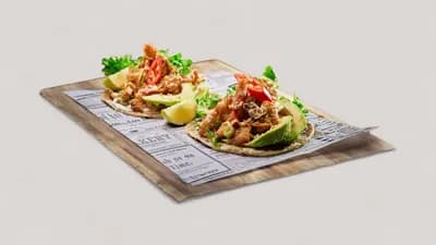 Yuwa`s Taco Crispy pork
