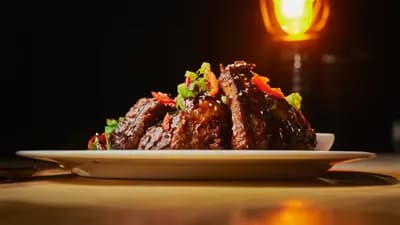 BBQ ribsit "teriyaki" (M-koko)