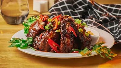 BBQ ribsit "teriyaki" (L-koko)