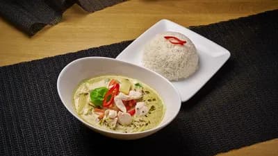 Vihreä Curry 🌶️🌶️