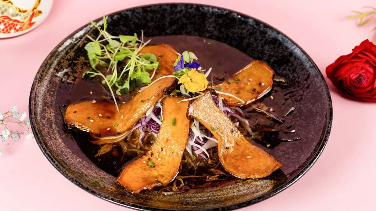 A01. Teriyaki king oyster mushroom(Vege)