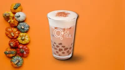 Pumpkin Spice Bubble Milk Tea