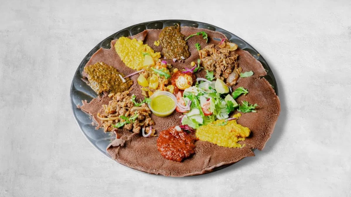Etiopian injera